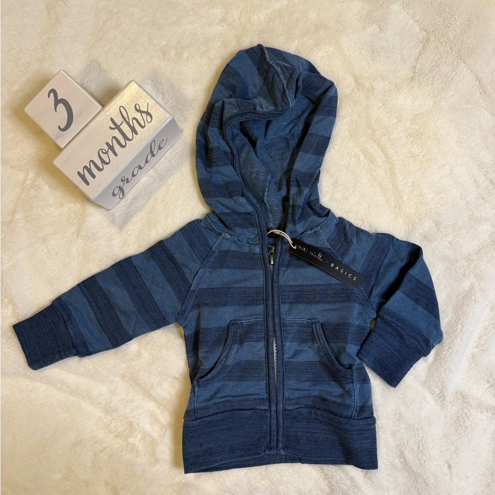 NWT Miki Miette Zip Hoodie